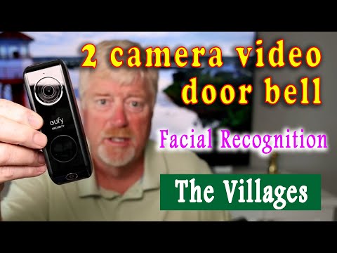 The Villages: eufy video doorbell with Dual Cameras, Facial Recognition, and Porch Pirate warnings!