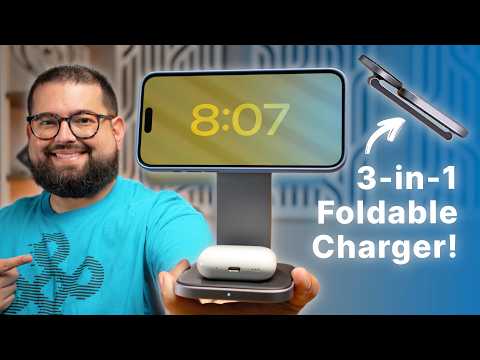 Almost Perfect MagSafe Charger: Satechi 3-in-1 Qi2 Review