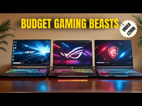 Top 5 Best Budget Gaming Laptops under $2000